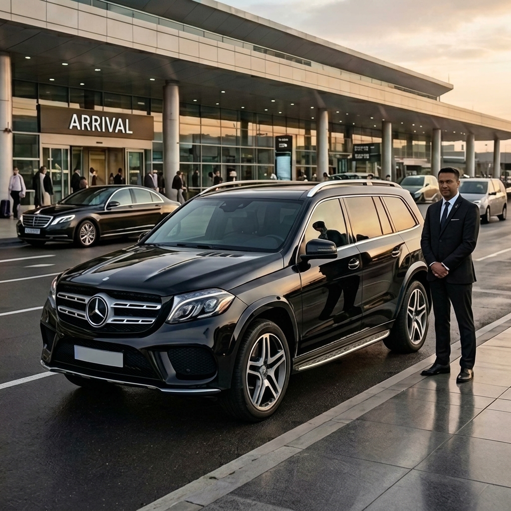 Flights, hotel, and airport transfers